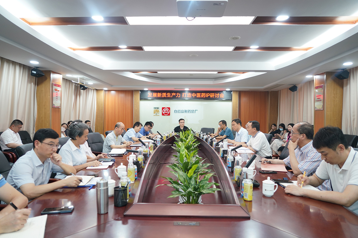 白云山制药总厂召开“发展新质生产力、打造中医药IP”发展战略研讨会